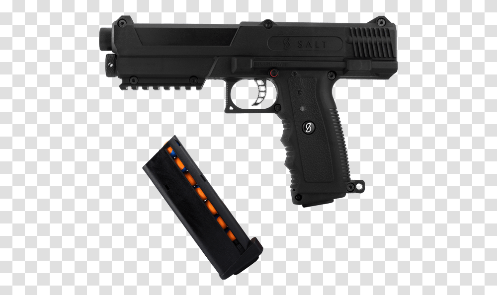 Tippmann Tipx Trufeed Deluxe Pistol Kit Pepper Spray Gun, Weapon, Weaponry, Handgun Transparent Png