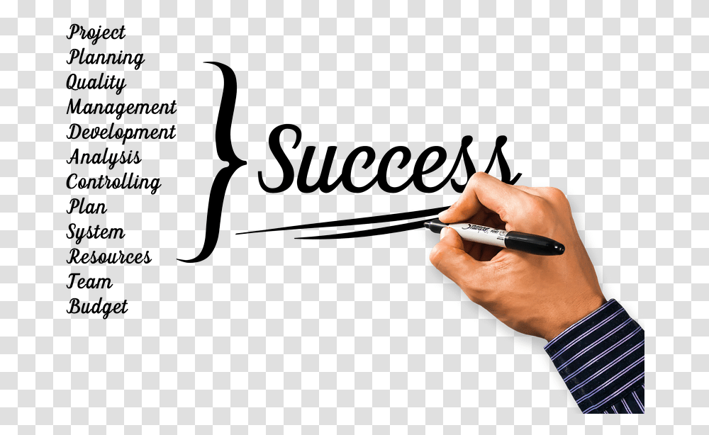 Tips On Successful Business, Person, Hand, Drawing Transparent Png
