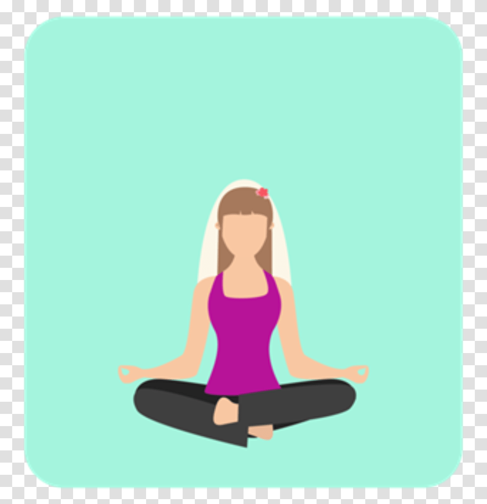 Tips To Relax On Your Wedding Day With Yoga Yoga Mat, Fitness, Working Out, Sport, Person Transparent Png