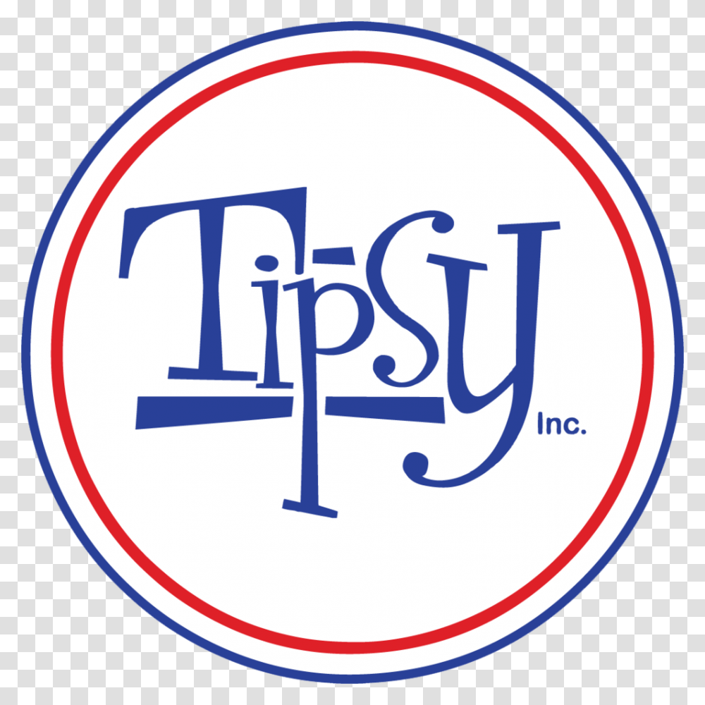 Tipsy Circle Logo Tipsy, Label, Sticker Transparent Png