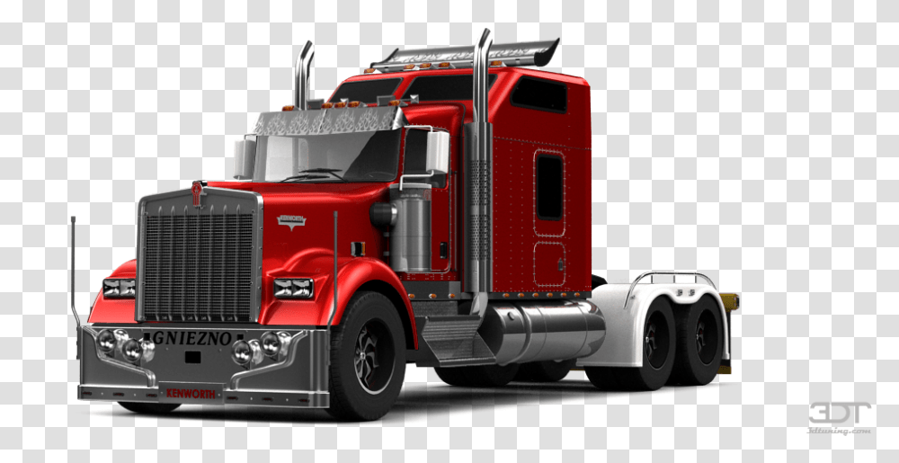 Tire Car Kenworth Truck W900 Visor Camiones Kenwot Con Viseras, Fire Truck, Vehicle, Transportation, Trailer Truck Transparent Png