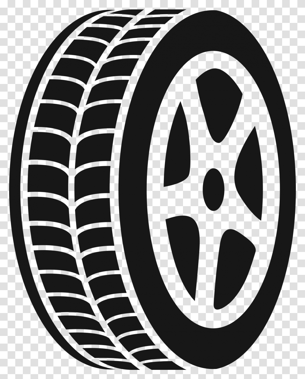 Tire Clipart Black And White Tire Icon, Wheel, Machine, Car Wheel, Alloy Wheel Transparent Png