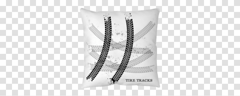 Tire Tracks Floor Pillow • Pixers We Live To Change Car, Cushion, Book Transparent Png