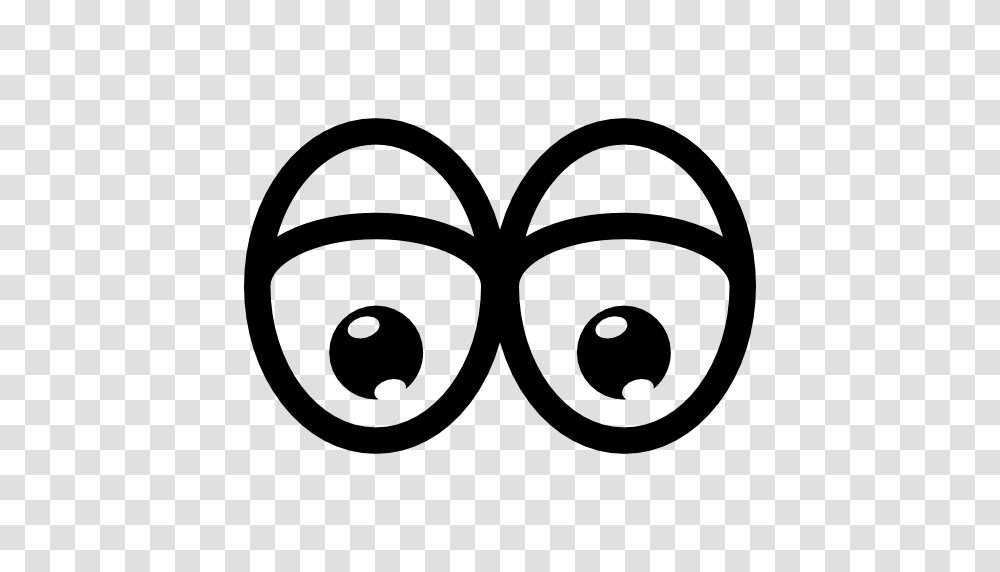 Tired Cartoon Eyes, Label, Stencil, Sticker Transparent Png