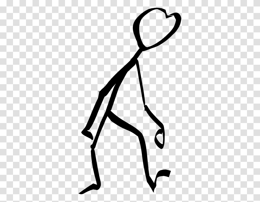 Tired Clipart Man Walking, Gray, World Of Warcraft Transparent Png