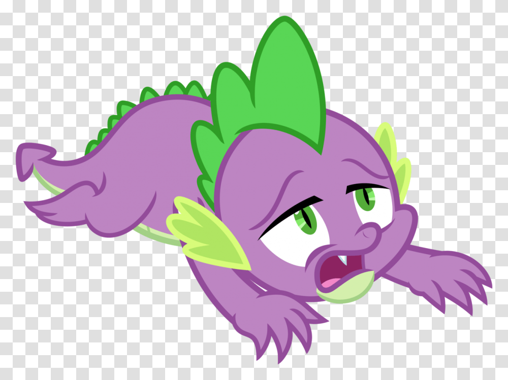 Tired Mlp Spike The Dragon Cute, Mammal, Animal, Graphics, Art Transparent Png