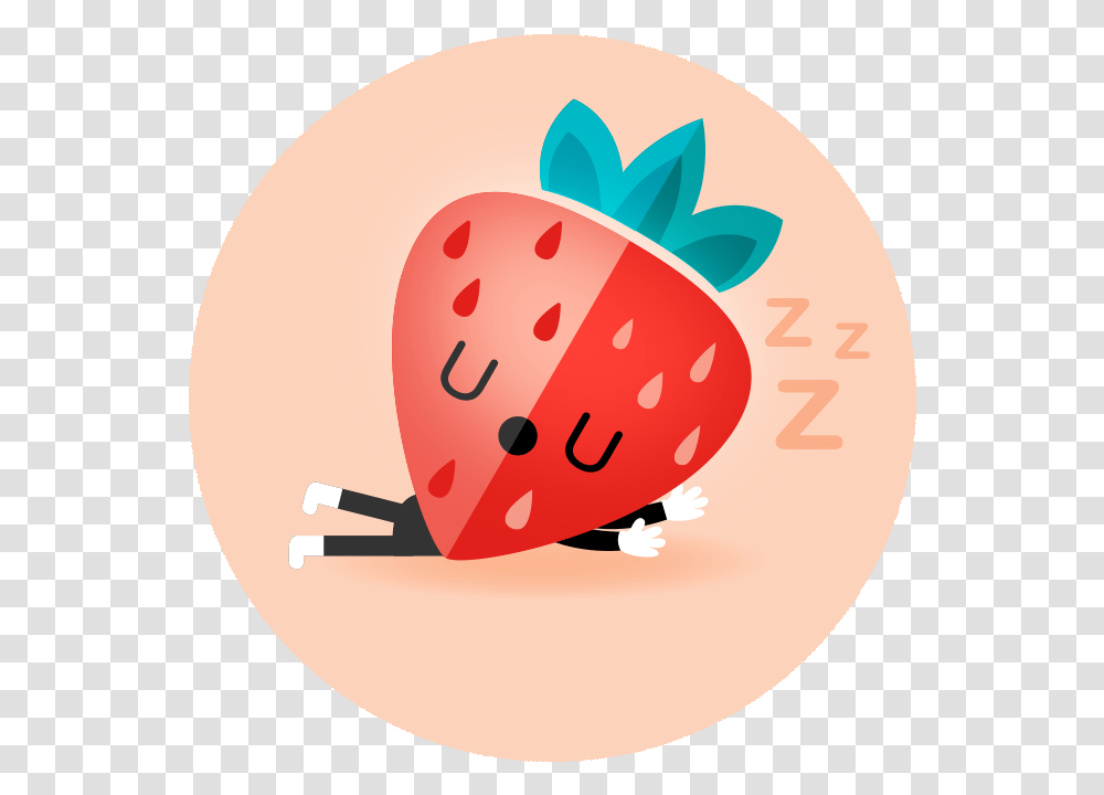 Tired Strawberry, Fruit, Plant, Food, Sweets Transparent Png