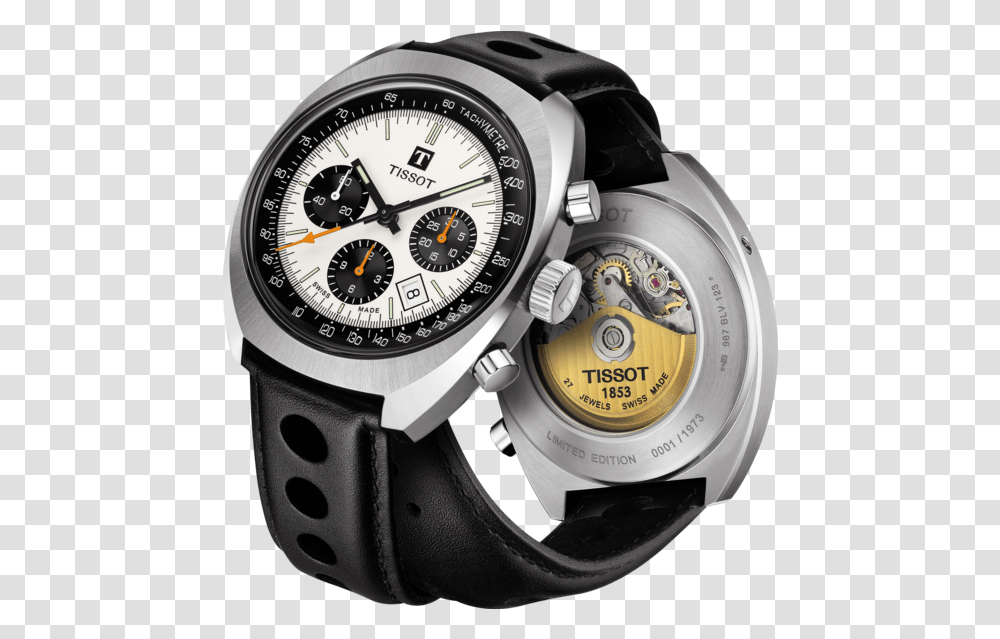 Tissot Heritage Chronograph, Wristwatch, Rotor, Coil, Machine Transparent Png