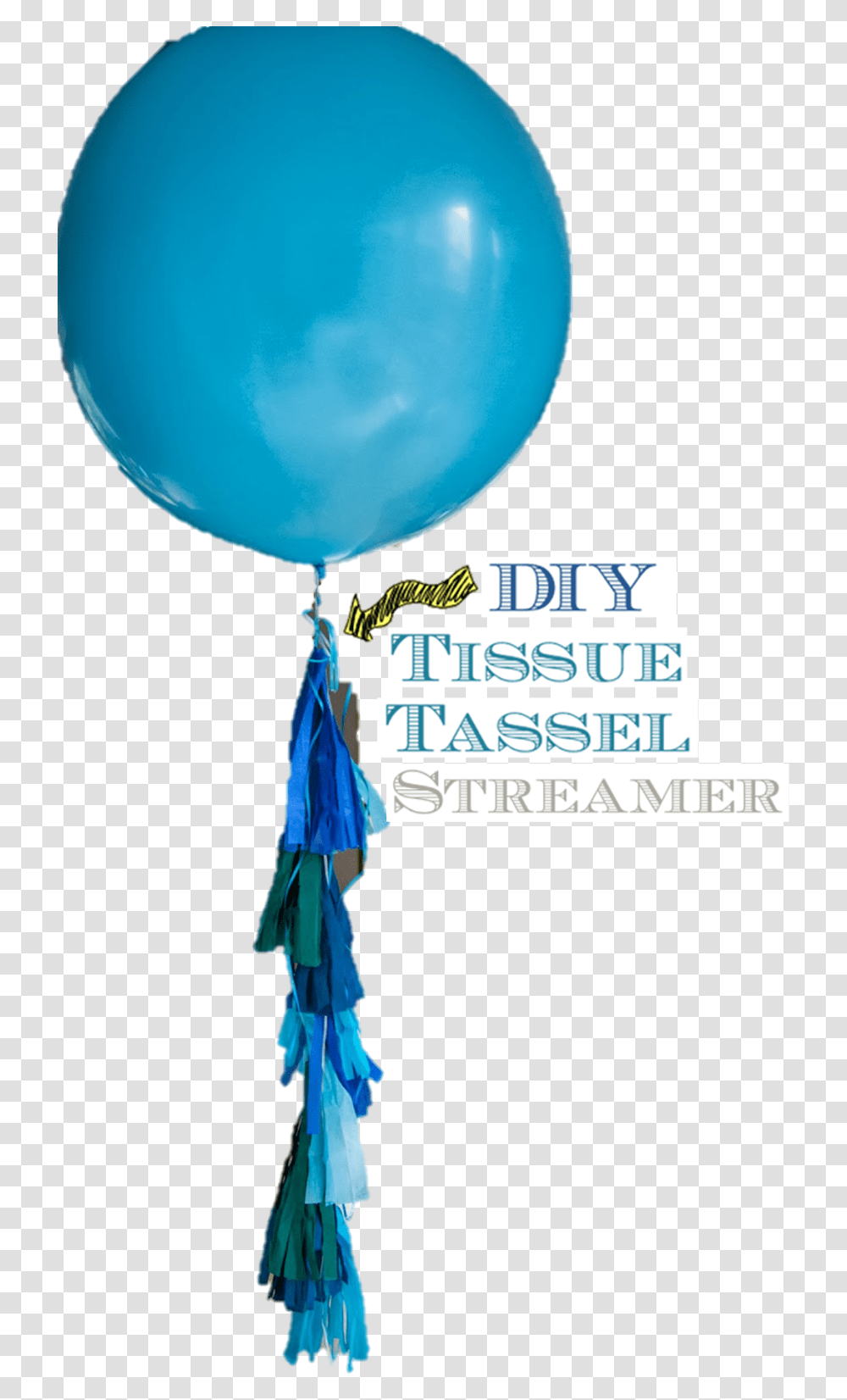 Tissue Tassel Balloon Diy Transparent Png