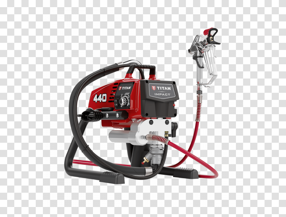 Titan Impact Airless Paint Sprayer Skid, Lawn Mower, Tool, Machine, Chain Saw Transparent Png