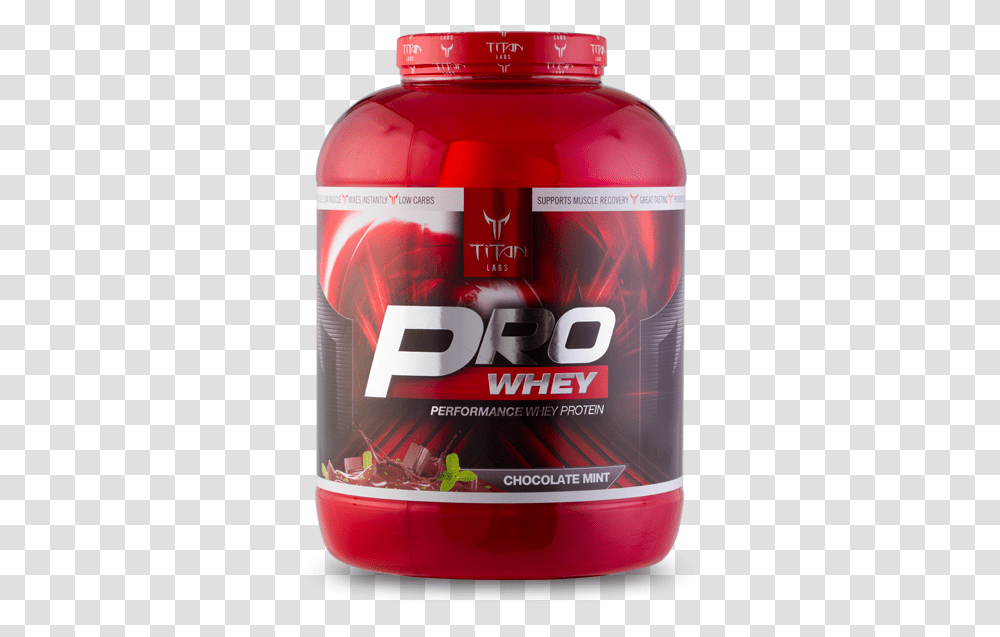 Titan Labs Pro Whey Bodybuilding Supplement, Bottle, Beverage, Drink, Soda Transparent Png