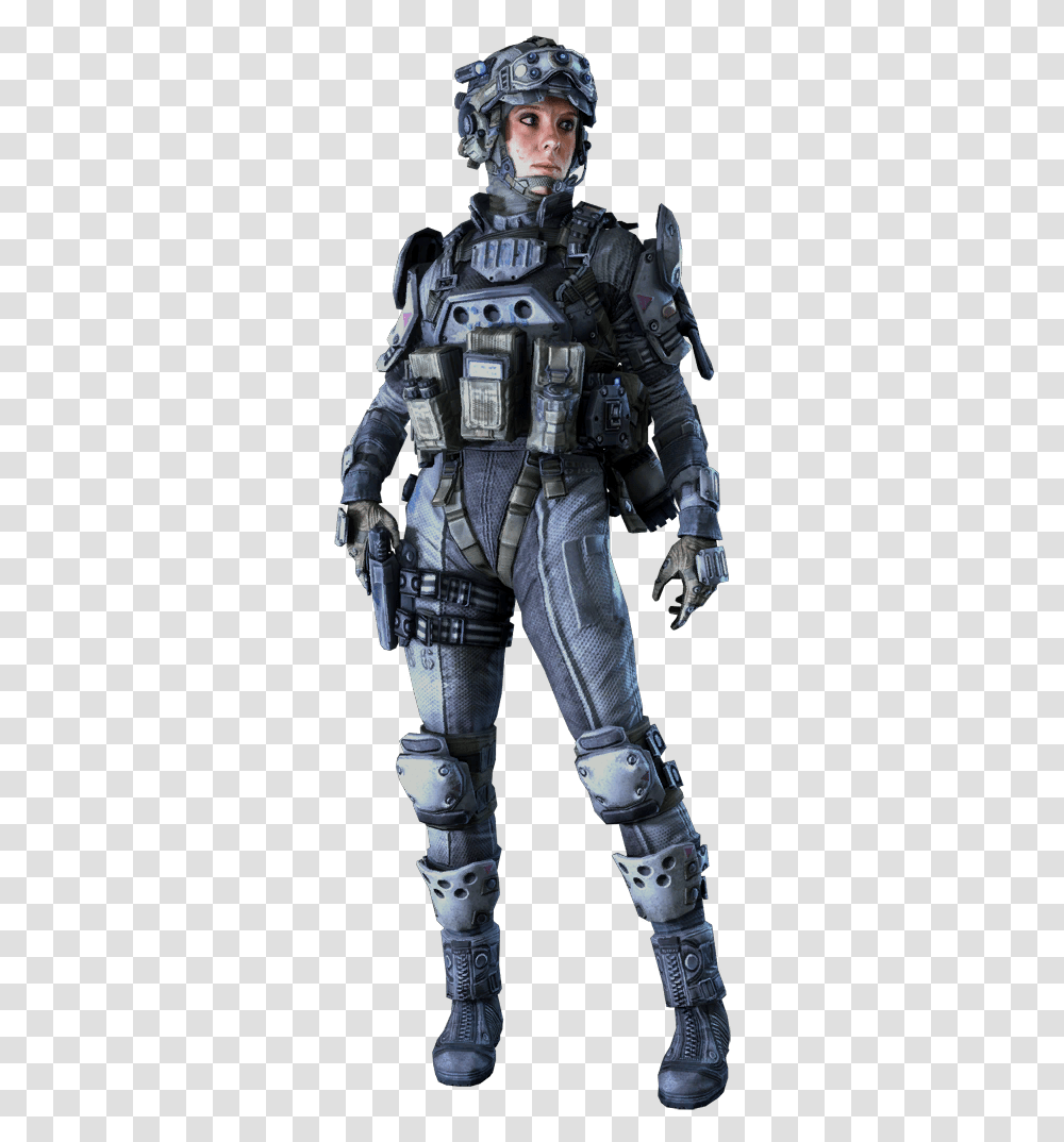 Titanfall 1 Female Imc Pilot, Helmet, Apparel, Person Transparent Png