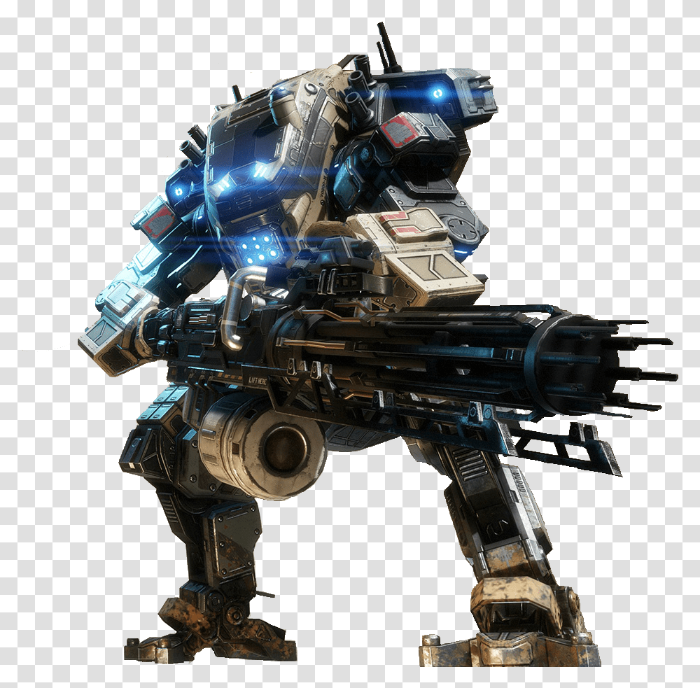 Titanfall 2 Legion Fan Art, Toy, Robot, Gun, Weapon Transparent Png