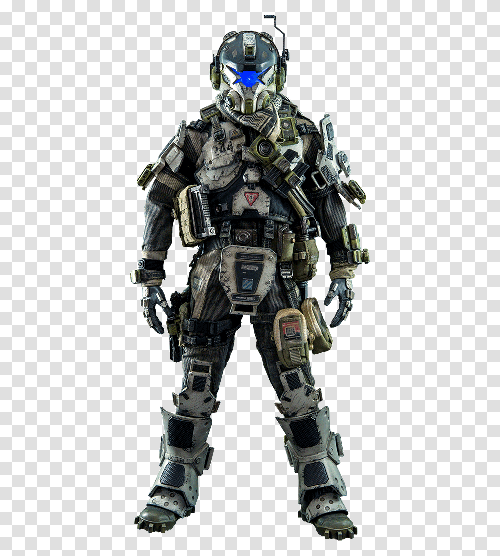 Titanfall 2 Pilot Armor, Helmet, Apparel, Person Transparent Png