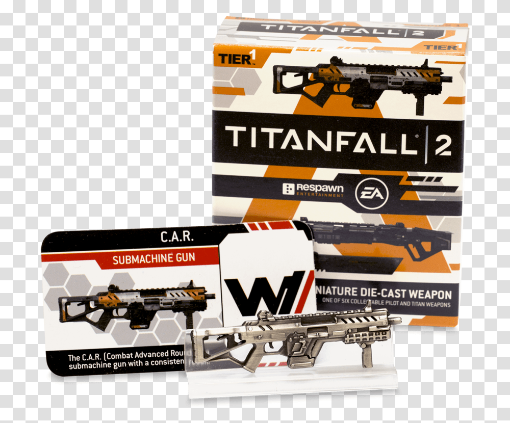 Titanfall 2 Precision Armory, Weapon, Weaponry, Machine Gun, Advertisement Transparent Png