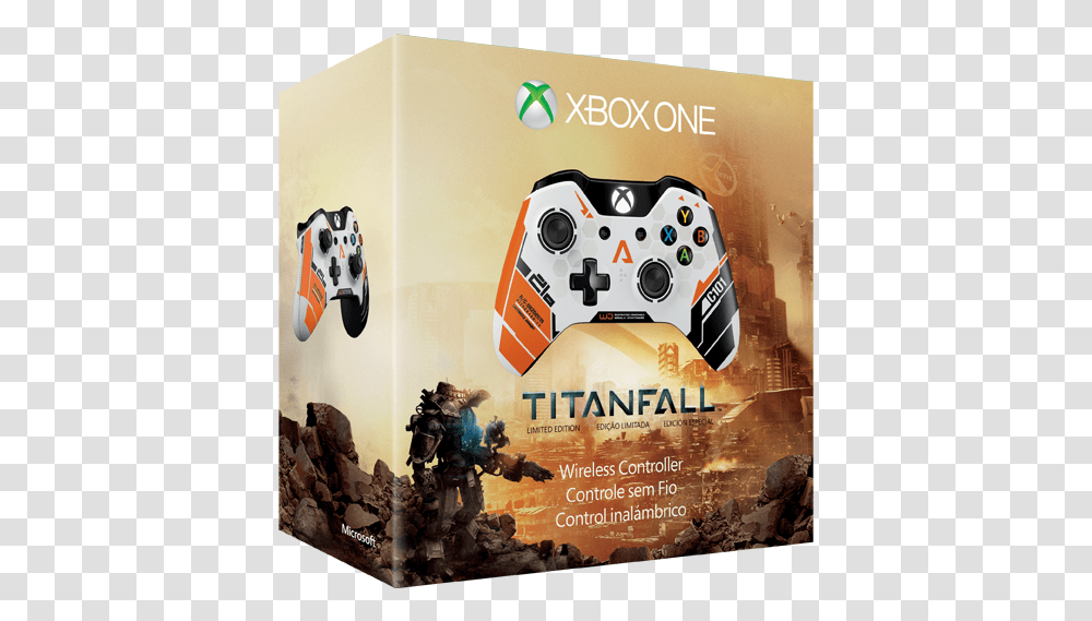 Titanfall Gets New Exclusive Xbox One Controller Xbox One Controller Titanfall, Advertisement, Poster, Flyer Transparent Png