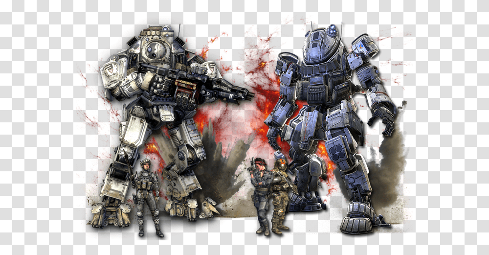 Titanfall Hacks Cheats Aimbot For Pc Military Robot, Toy, Person, Human, Halo Transparent Png