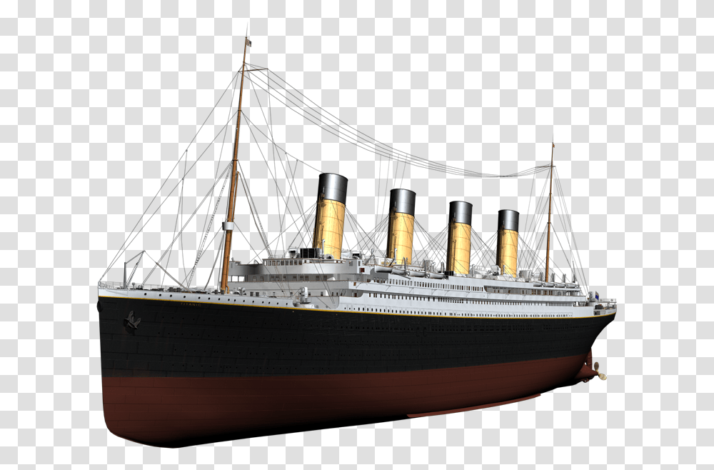 Titanic, Boat, Vehicle, Transportation, Cruise Ship Transparent Png