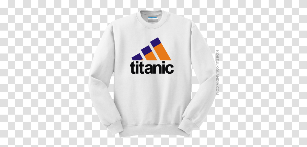 Titanic Logo Brand Kominy 1912 Bluza Standard Z Nadrukiem Grumpy Cat Christmas Sweater, Clothing, Apparel, Sweatshirt, Sleeve Transparent Png