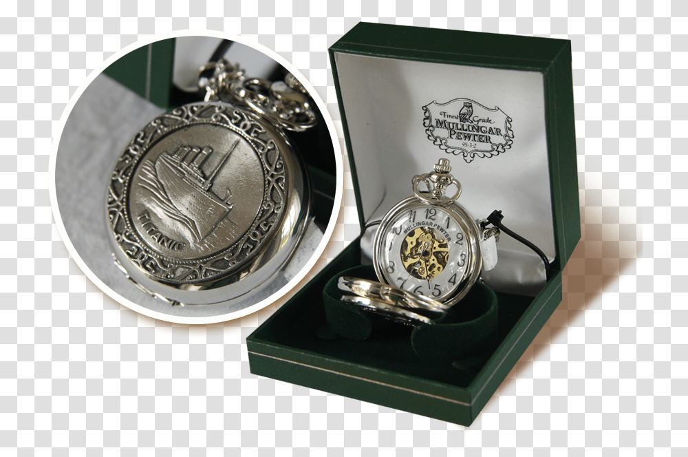 Titanic Pocket Watch Silver, Wristwatch, Clock Tower, Architecture, Building Transparent Png