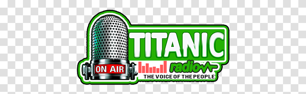 Titanic Radio Gh Apps On Google Play Electronics, Electrical Device, Microphone, Word Transparent Png