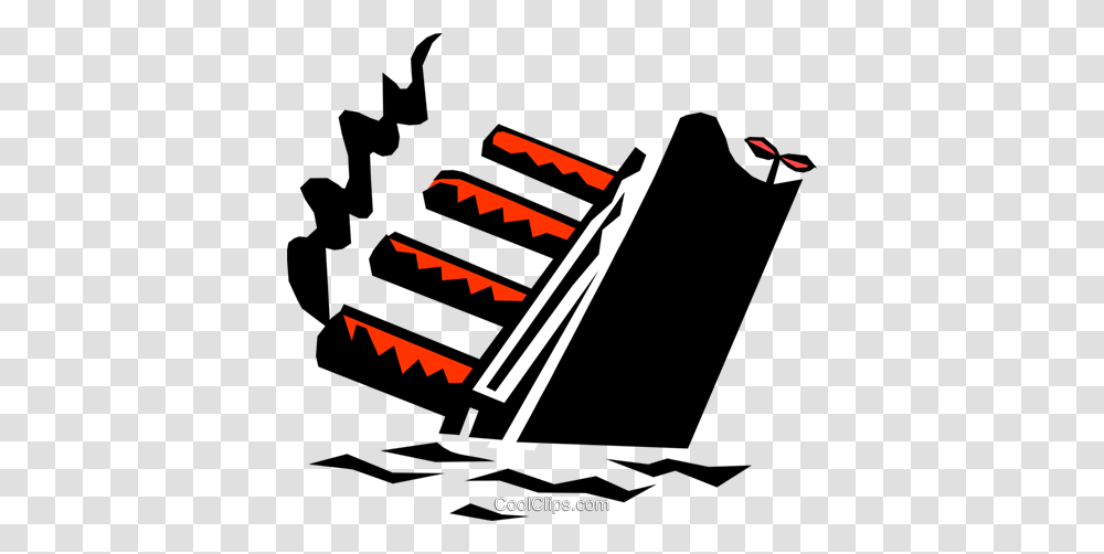 Titanic Royalty Free Vector Clip Art Illustration, Weapon, Advertisement, Poster, Roller Coaster Transparent Png