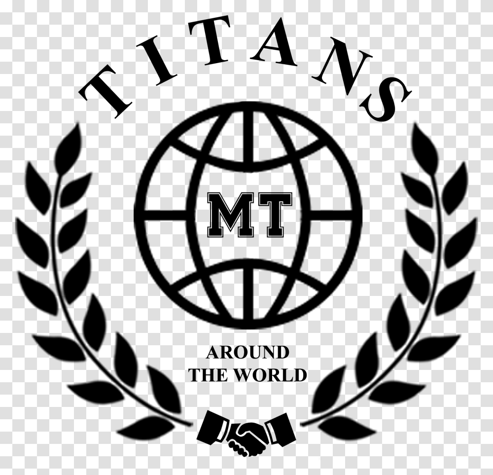 Titans Around The World Human Chain Icon Circle, Gray, World Of Warcraft Transparent Png
