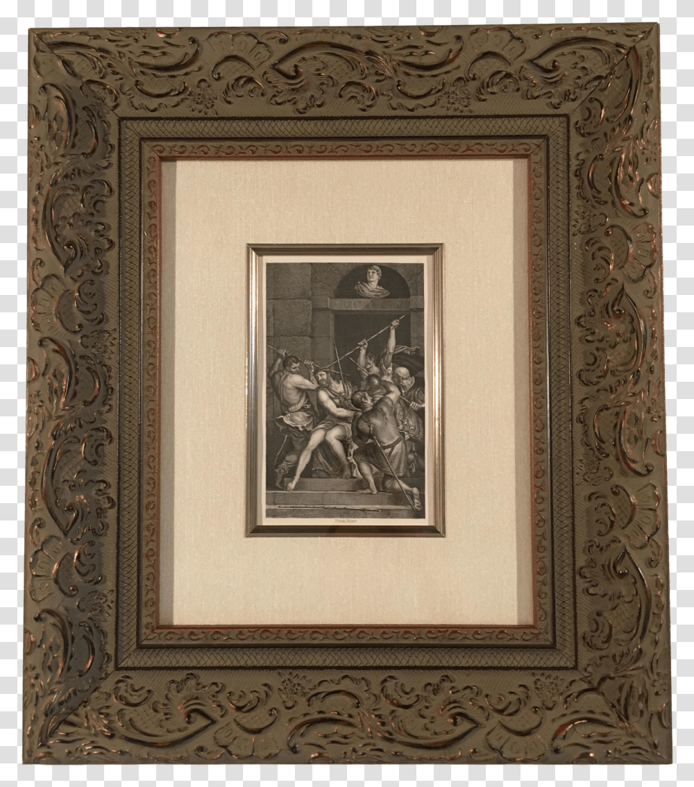 Titian The Crowning With Thorns Print Picture Frame Transparent Png