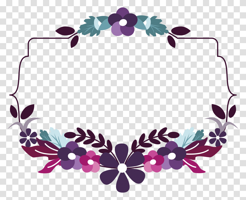 Title Border Design, Floral Design, Pattern Transparent Png