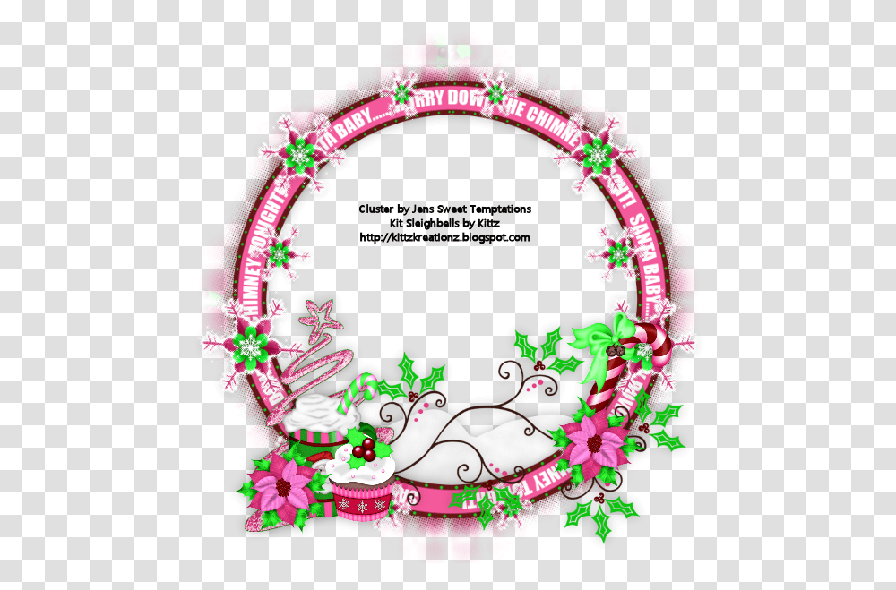 Title Frame Circle, Floral Design, Pattern Transparent Png