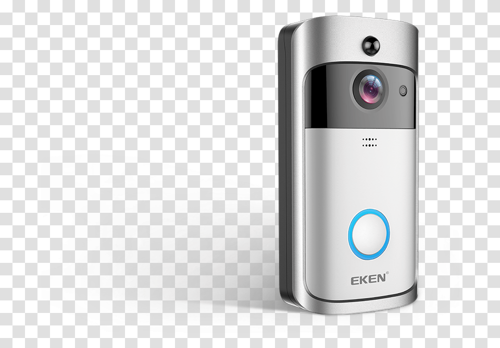 Title Video Doorbell, Electronics, Mobile Phone, Cell Phone, Outdoors Transparent Png