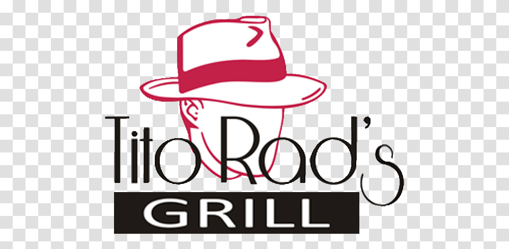 Tito Rads Tito Logo, Clothing, Apparel, Cowboy Hat, Text Transparent Png