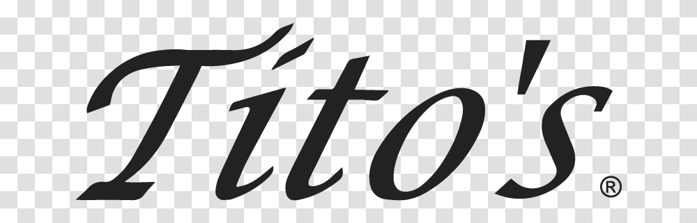 Titos Vodka, Alphabet, Handwriting Transparent Png