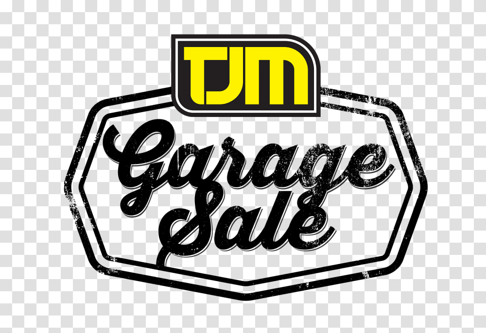 Tjm Garage Sale Tjm Equipped, Logo, Trademark Transparent Png