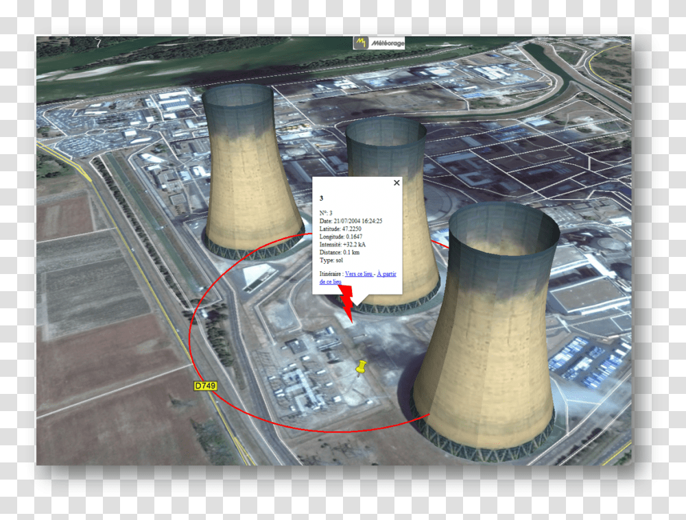 Tl Compteur, Building, Power Plant, Nuclear, Milk Transparent Png