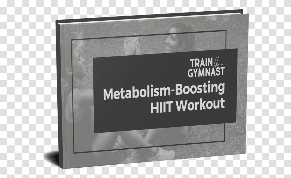 Tlag Metabolism Boosting Hiit Book Cutout Square Display Device, Person, Business Card, Outdoors Transparent Png