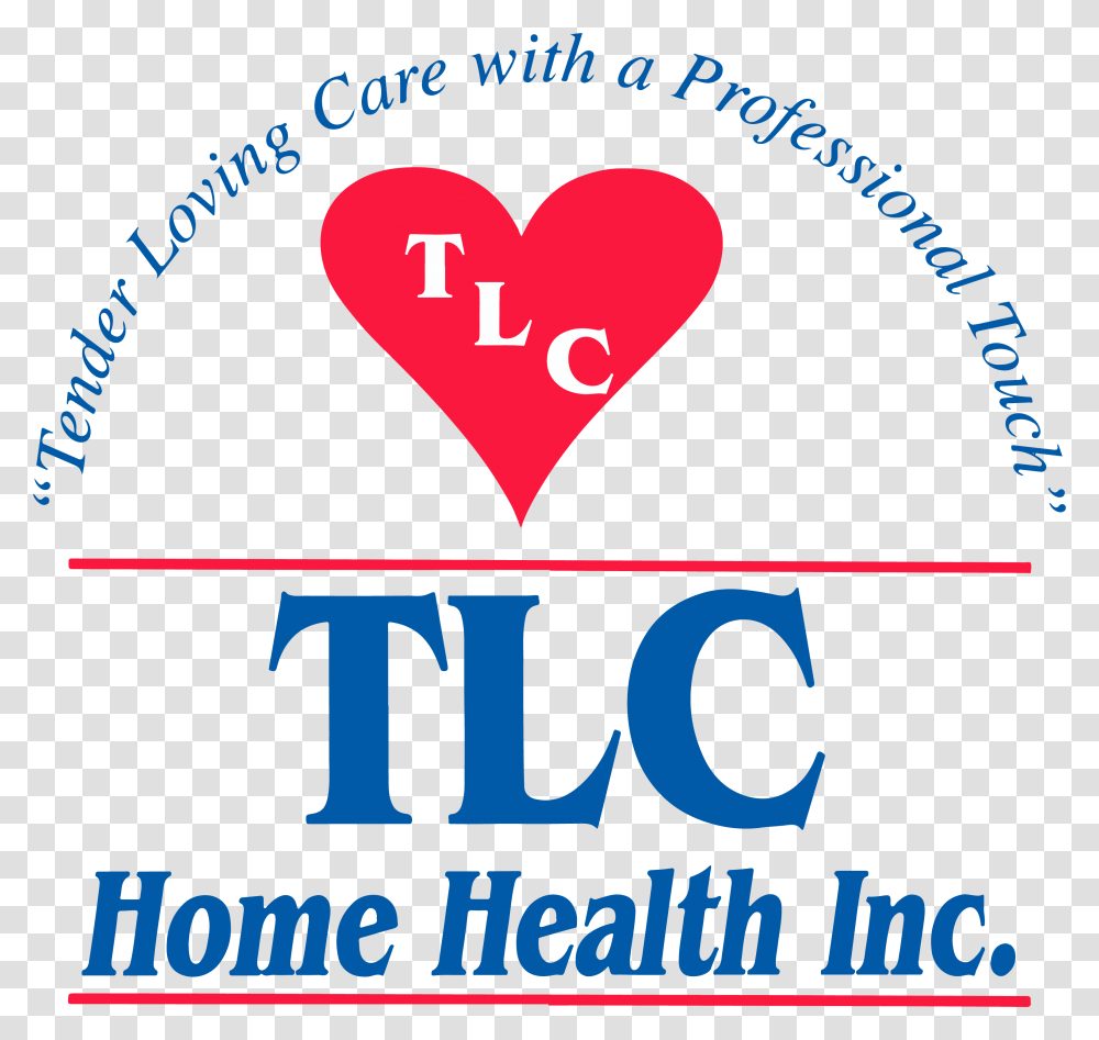 Tlc Home Health Inc Heart, Label, Word Transparent Png