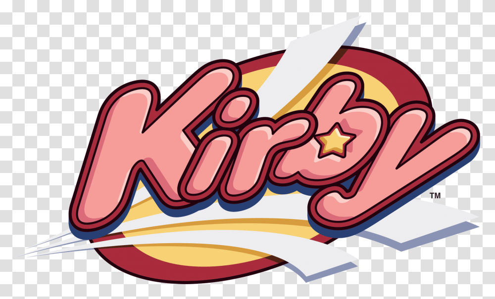 Tm Kirby S Dream Land Kirby Kirby Logo, Label, Food, Dynamite Transparent Png