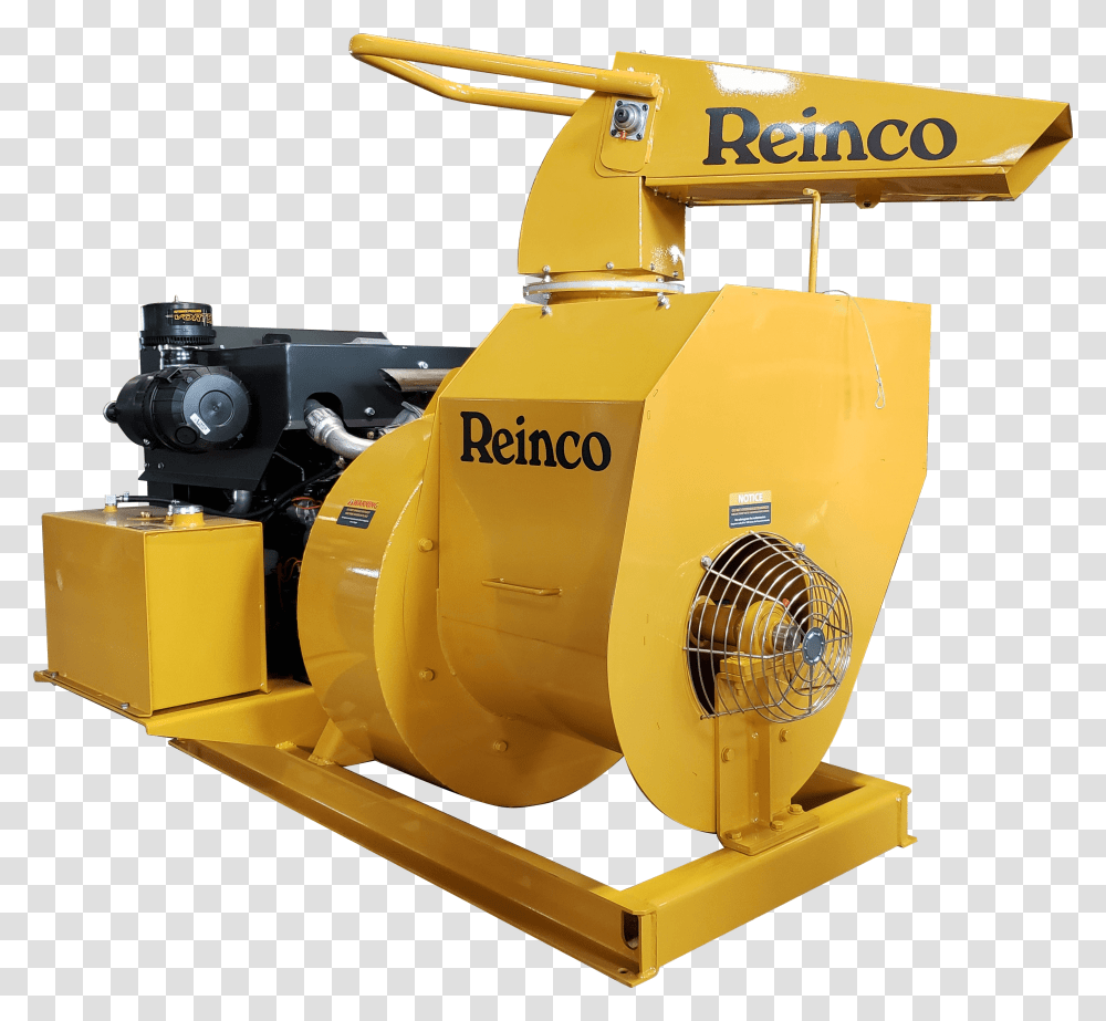 Tm35 Skid Reinco Straw Blowers For Sale Compactor, Machine, Motor, Bulldozer, Tractor Transparent Png