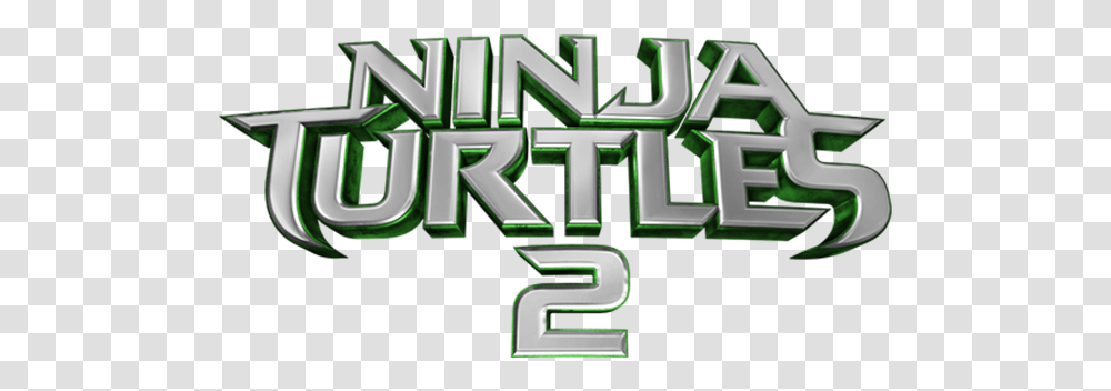 Tmnt 2 Logo Picture Teenage Mutant Ninja Turtles 2 Logo, Text, Word, Alphabet, Number Transparent Png