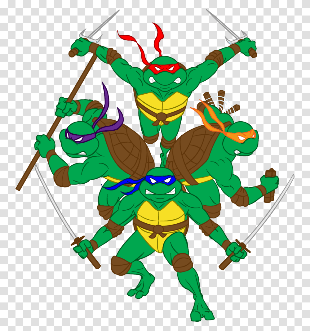 Tmnt Clipart Ninja Turtle Coloring Boik, Person, Legend Of Zelda, Pattern, Elf Transparent Png