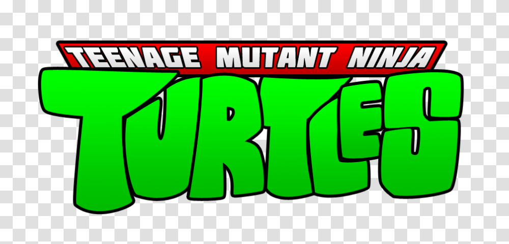 Tmnt Logo, Label, Number Transparent Png