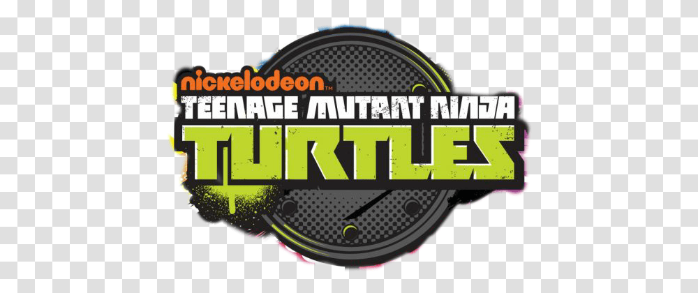 Tmnt Logo Nickelodeon Tmnt2012 Tmnt, Scoreboard, Text, Word, Symbol Transparent Png