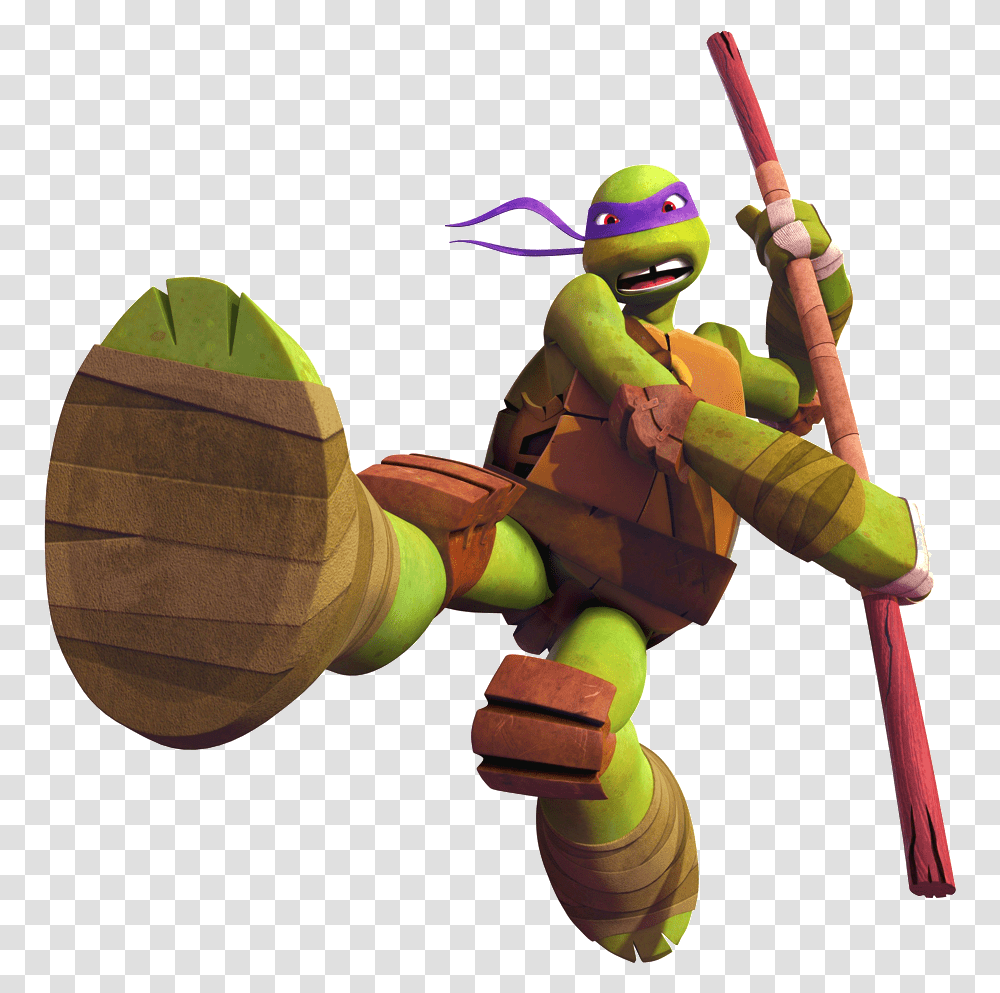 Tmnt Nickelodeon Teenage Mutant Ninja Turtles Donatello, Person, Human, Toy, Sport Transparent Png