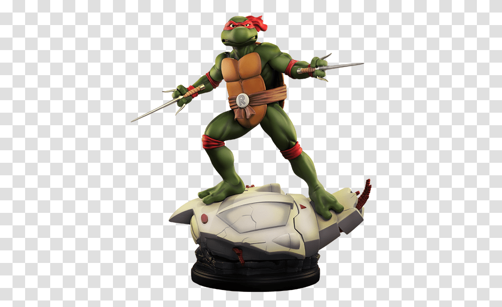 Tmnt Raphael Statue By Pop Culture Shock Ninja Turtles Statue, Toy, Person, Costume, Clothing Transparent Png