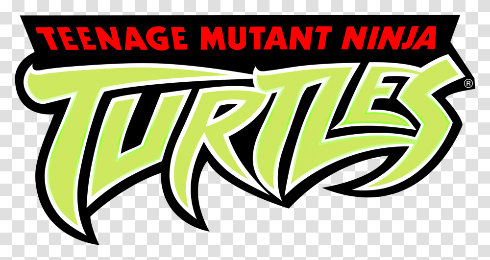 Tmnt Teenage Mutant Ninja Turtles Logo, Text, Label, Word, Symbol Transparent Png