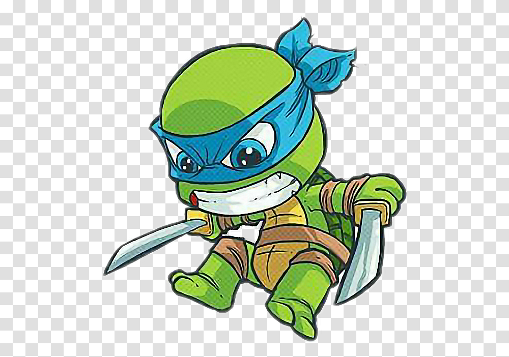 Tmnt Tortugasninja Leonardo Teenage Mutant Ninja Turtles Chibi, Person, Human, Astronaut, Fireman Transparent Png