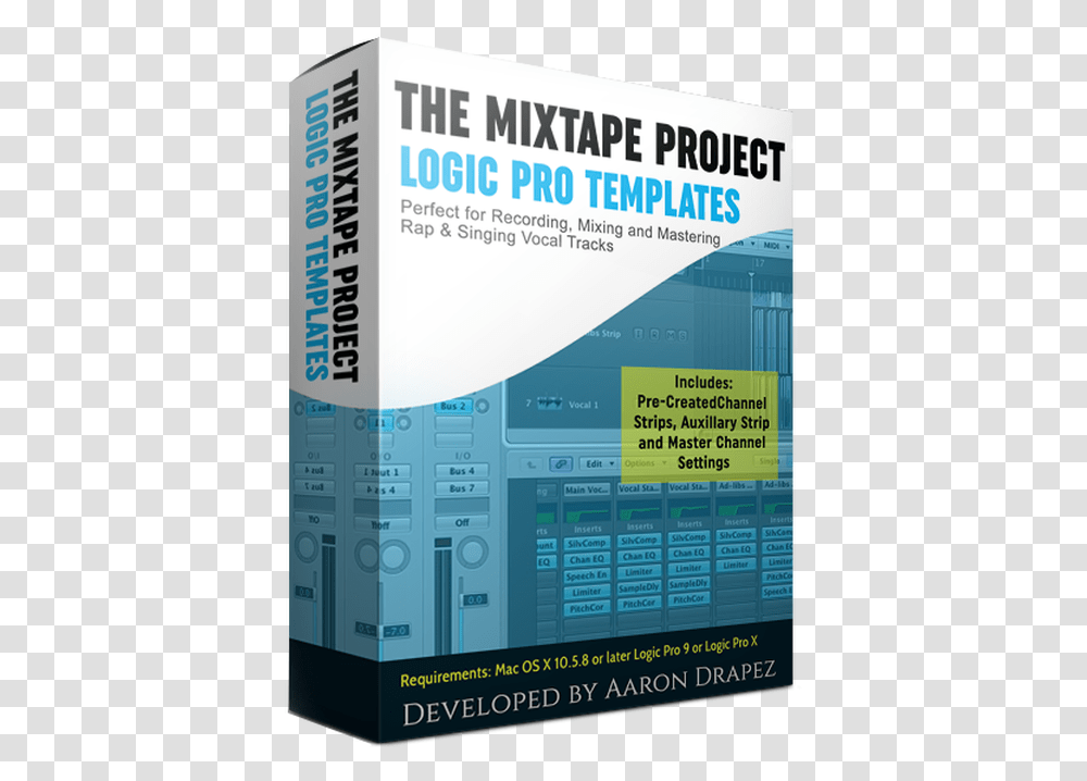 Tmp Logic Pro 9 Template Utility Software, Advertisement, Poster, Flyer, Paper Transparent Png