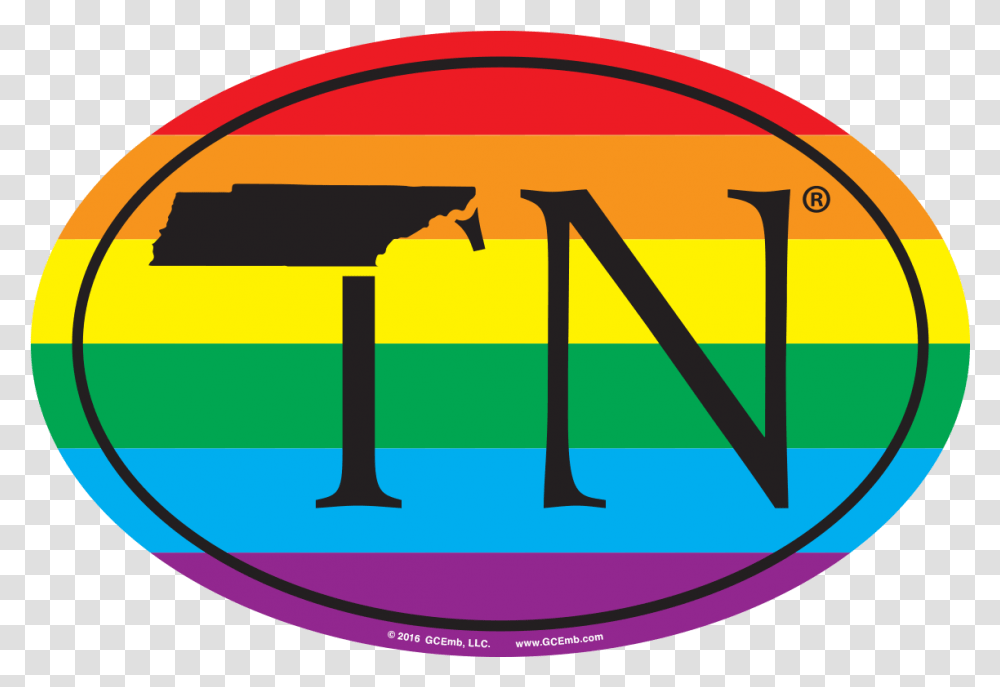 Tn Tennessee Lgbt Removable X Euro Stickers By Gcemb Circle, Label, Vehicle, Transportation Transparent Png