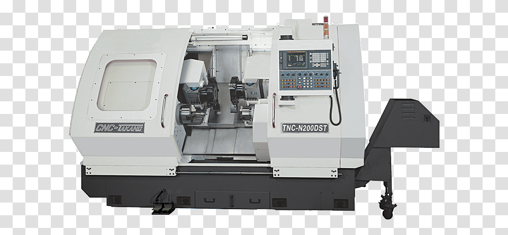 Tnc N200dstdst B Twin Spindle Twin Turret Cnc Lathes Cnc Double Spindle Lathe Machines, Truck, Vehicle, Transportation Transparent Png